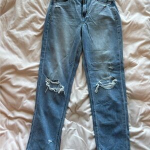 AE Distressed Blue Jeans